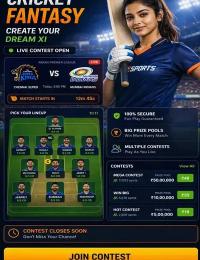 66rummy (66 rummy) fantasy cricket & matchday visual 3